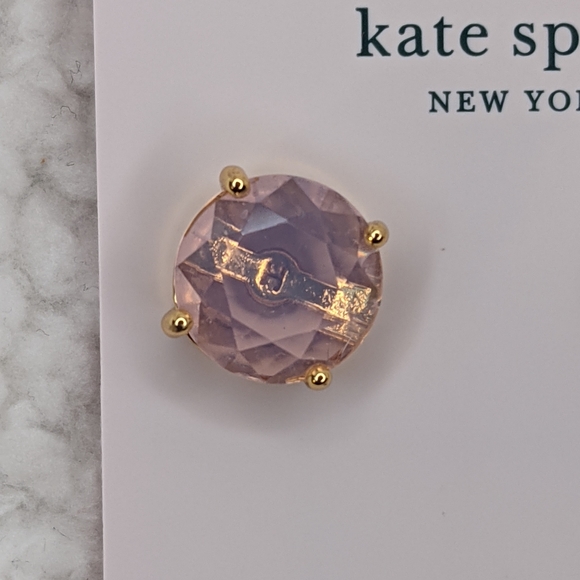Kate Spade Pink Opal Gumdrop earrings - Picture 6 of 6